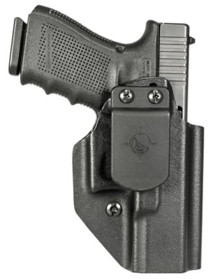 Mission First Tactical Appendix IWB/OWB Holster for Glock 19/23/44, Ambidextrous, Black, Polymer