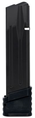 Sar USA 21 Round 9mm Luger Magazine for SAR USA CM9, Extended, Black, Steel