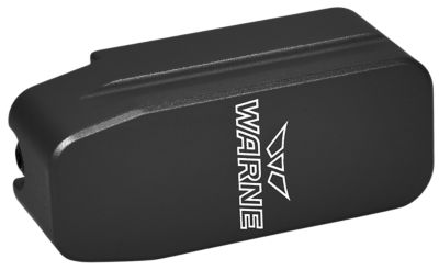 Warne Magazine Extension for PMAG 30 Round Magazines, 5 Round Capacity, Black Hardcoat Anodized Aluminum