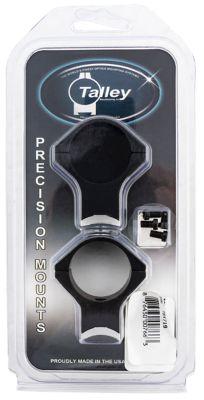 Talley Scope Mount/Ring Combo for Savage (8-40) Round Receiver w/AccuTrigger, 30mm Tube, High, 0 MOA, Black Anodized, Aluminum