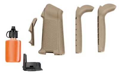 Magpul MIAD Type 2 Gen 1.1 Grip Kit for AR-Platform, Polymer, Aggressive Textured, Flat Dark Earth