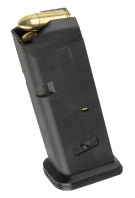Magpul PMAG GL9 10 Round 9mm Luger Magazine for Glock 19, Black, Polymer