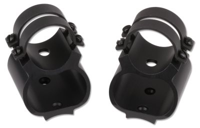 Weaver Mounts See-Thru Scope Mount/Ring Combo for Ruger 10/22, 1 in. Tube, Matte Black, Aluminum