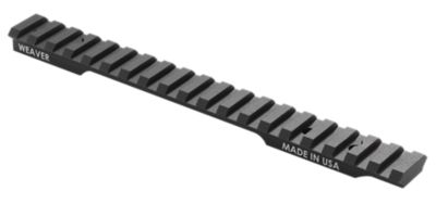 Weaver Mounts Multi-Slot Base for Browning AB3, Extended, Long Action, Black Anodized, Aluminum