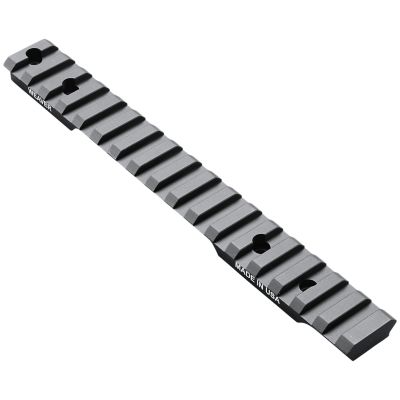 Weaver Mounts Multi-Slot Base for Savage 10/11/12/14/16, Extended, Short Action, Black Anodized, Aluminum