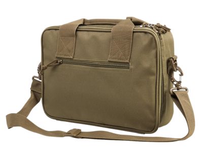 NCStar 2-Pistol VISM Range Bag with Magazine Pouches, Tan