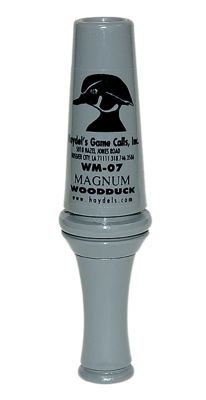Haydels Magnum Acrylic Single Reed Open Duck Call, Gray
