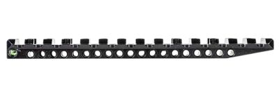 Tapco Scope Base for Ruger 10/22, 0 MOA, Black