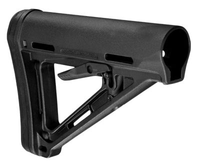 Magpul MOE Carbine Stock for AR-15/M16/M4 with Commercial Tube (Tube Not Included), Black, Synthetic