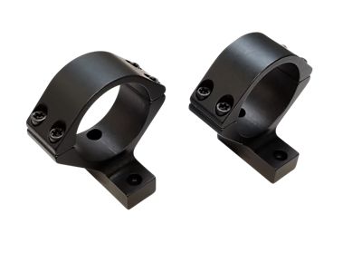 Talley Scope Mount/Ring Combo for Browning A-Bolt 3, 1 in. Tube, Medium, 0 MOA, Short/Long Action, Black, Aluminum