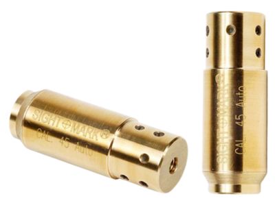 Sightmark Red Laser Boresight for 45 ACP, Brass, Includes Battery Pack & Carrying Case