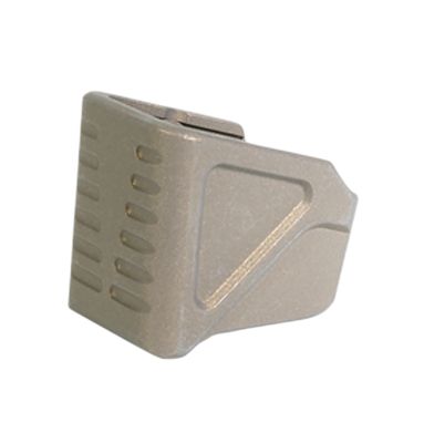 Timber Creek Outdoors Magazine Extension Plate for Glock 17/19, Burnt Bronze, Aluminum