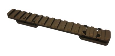 Talley Picatinny Rail for Browning X-Bolt, Short Action, 0 MOA, Smoked Bronze Cerakote