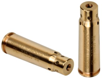 Sightmark Red Laser Boresight for 7.62x39mm, Brass, Includes Battery Pack & Carrying Case