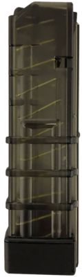 Grand Power 20 Round 9mm Luger Magazine for Stribog, Black, Polymer