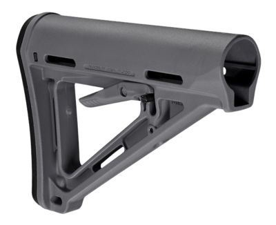 Magpul MOE Carbine Stock for AR-15/M16/M4 with Mil-Spec Tube (Tube Not Included), Stealth Gray, Synthetic