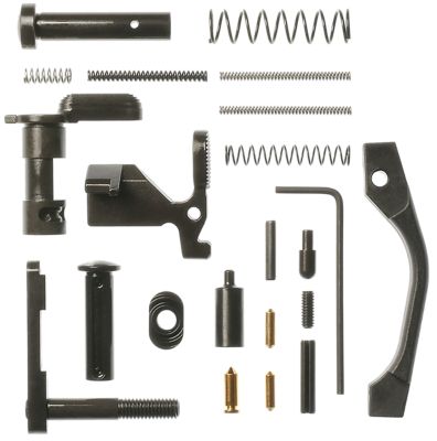 CMC Triggers Lower Parts Kit for AR-15, Multi-Caliber, Fire control group and grip NOT included