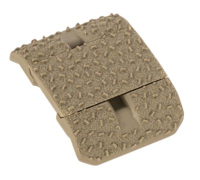 Magpul Type 2 Half Slot Rail Covers for M-LOK, FDE, Aggressive Textured Polymer
