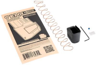 Strike Industries Enhanced Magazine Plate for Sig P320, 9mm Luger, Extended, 5 Round Capacity, Black, Polymer