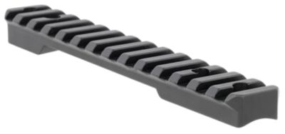 Talley Picatinny Rail for Fierce Rage/Edge/Fury, Short Action, 20 MOA, Black Anodized, Aluminum