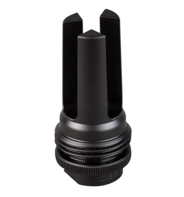 SilencerCo ASR Flash Hider, 30 Cal, 9/16 in. x 24 LH Thread, Black Nitride