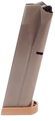 Beretta USA 17 Round 9mm Luger Magazine for Beretta M9A3, Black/Tan, Steel