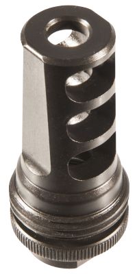 SilencerCo ASR Muzzle Brake, 338 Cal, 3/4 in. x 24 Thread, Black, Steel