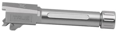 True Precision Inc .22 Cal 9mm Barrel for Sig P365/P365 SAS/P365X, 3.10 in., 1/2 in. x 28 Thread, Satin, Stainless Steel
