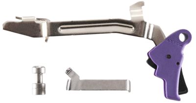 Apex Tactical Action Enhancement Slim Drop-In Trigger for Glock Gen3-4 17/19/22-27/31/32/33/34/35, Purple, Polymer
