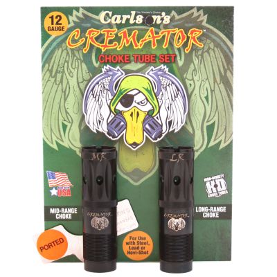 Carlsons Cremator Choke Tube for Winchester, 12 Gauge, Mid/Long Range, Ported, 17-4 Stainless Steel