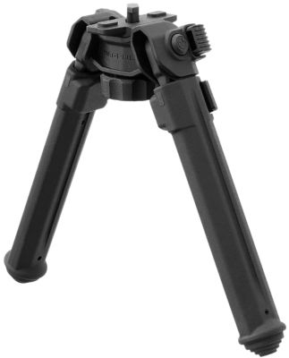 Magpul 10 in. MOE QD Polymer/Steel Bipod for M-LOK, Black