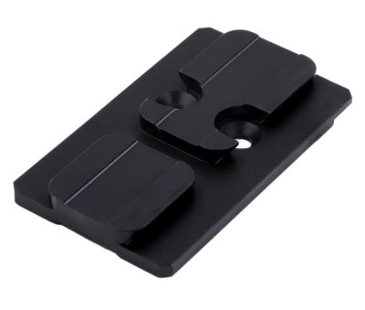 XS Sights Glock MOS Optic Plate, ACRO Footprint, Black Nitride, Steel