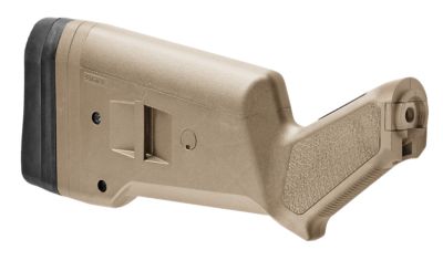 Magpul SGA Shotgun Stock for Mossberg 500/590/590A1, Fixed, Flat Dark Earth, Synthetic