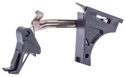 CMC Triggers Drop-In Flat Trigger for Glock 17/19/26/34 Gen1-3, 9mm, Black, Steel