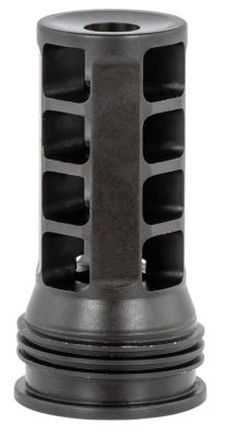 Huxwrx QD 762 Muzzle Brake for AR-Platform, 30 Cal, 1/2 in. x 28 Thread, 2.30 in. OAL, Black