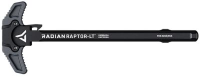 Radian Weapons Raptor LT Charging Handle for Mil-Spec AR-15/M16, Lightweight, Ambidextrous, Stealth Gray, Anodized, Aluminum