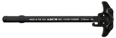 Bravo Ambidextrous MK2 Charging Handle for Mil-Spec AR-15, 223 Rem/5.56 NATO, Black, 7075 T-6 Aluminum