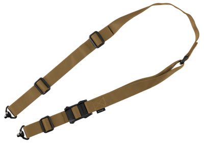 Magpul MS1 QDM Nylon Adjustable 2-Point Rifle Sling, 48 to 60 in., Coyote Tan