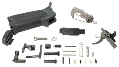 Bravo Enhanced Lower Parts Kit for AR-15, Black