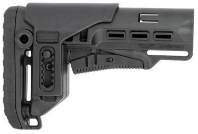 NCStar Tactical PCP42 Stock, Mil-Spec, Collapsible w/Adj Cheekpiece, Black, Synthetic