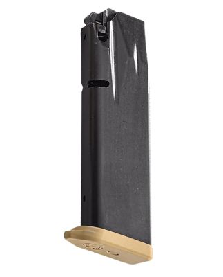 FN 17 Round 9mm Magazine for FN High Power, Flat Dark Earth, Stainless Steel