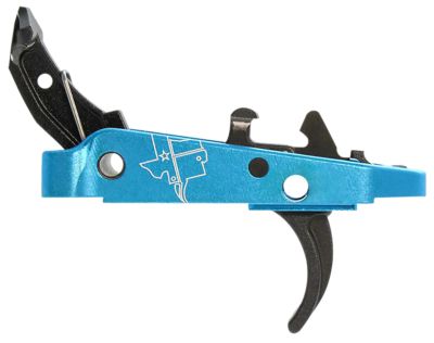 CMC Triggers Drop-In Trigger Group 2.0 Single-Stage Curved Trigger for AK-47, 3.50 lb. Draw, Black/Blue Housing, Steel/Aluminum
