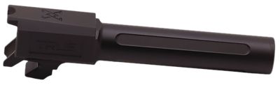 True Precision Inc 9mm Luger Springfield Barrel for Springfield Hellcat Pro, 3.70 in., Fluted, Black Nitride, Stainless Steel