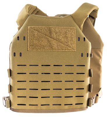 High Speed Gear Core Plate Carrier, Coyote Brown, Nylon