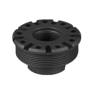 SilencerCo Bravo Direct Thread Mount, 9/16 in. x 24 Thread, Matte Black
