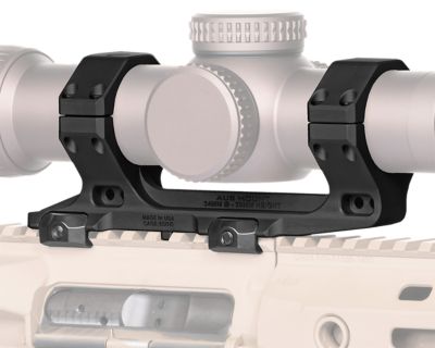 Reptilia AUS Optic Mount, 34mm Tube, 1.54 in., Mil-Spec 1913 Picatinny Rail Mount, Black, 7075-T6 Aluminum