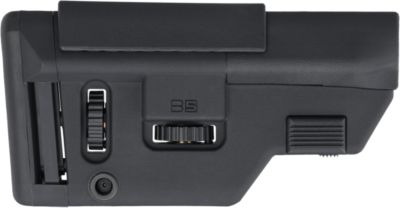 B5 Systems Precision Stock for AR-Platform, Adjustable with Cheek Riser, Black, Synthetic