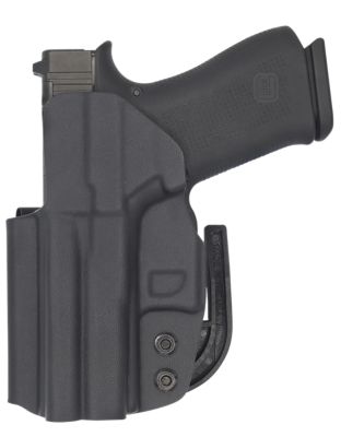 C&G Holsters Covert IWB Holster for Glock 43/43X, Black, Kydex
