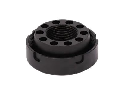 SilencerCo Charlie Direct Thread Mount, 3/4 in. x 24 Thread, Stainless Steel, Oxide Black