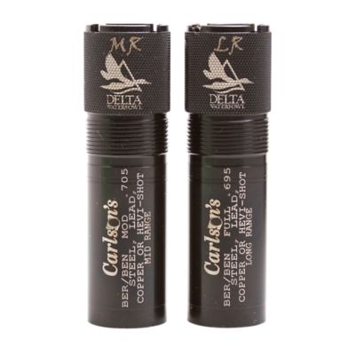 Carlsons Delta Waterfowl Choke Tube for Berretta/Benelli Mobil, 12 Gauge, Mid/Long Range, 17-4 Stainless Steel